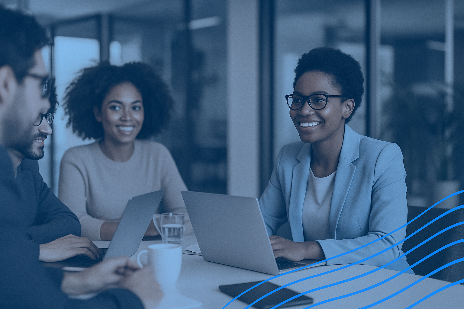 Counsellor and client during a session